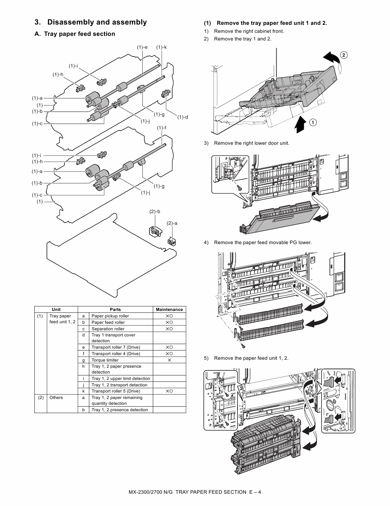 SHARP MX 2300 2700 N G Service Manual-6